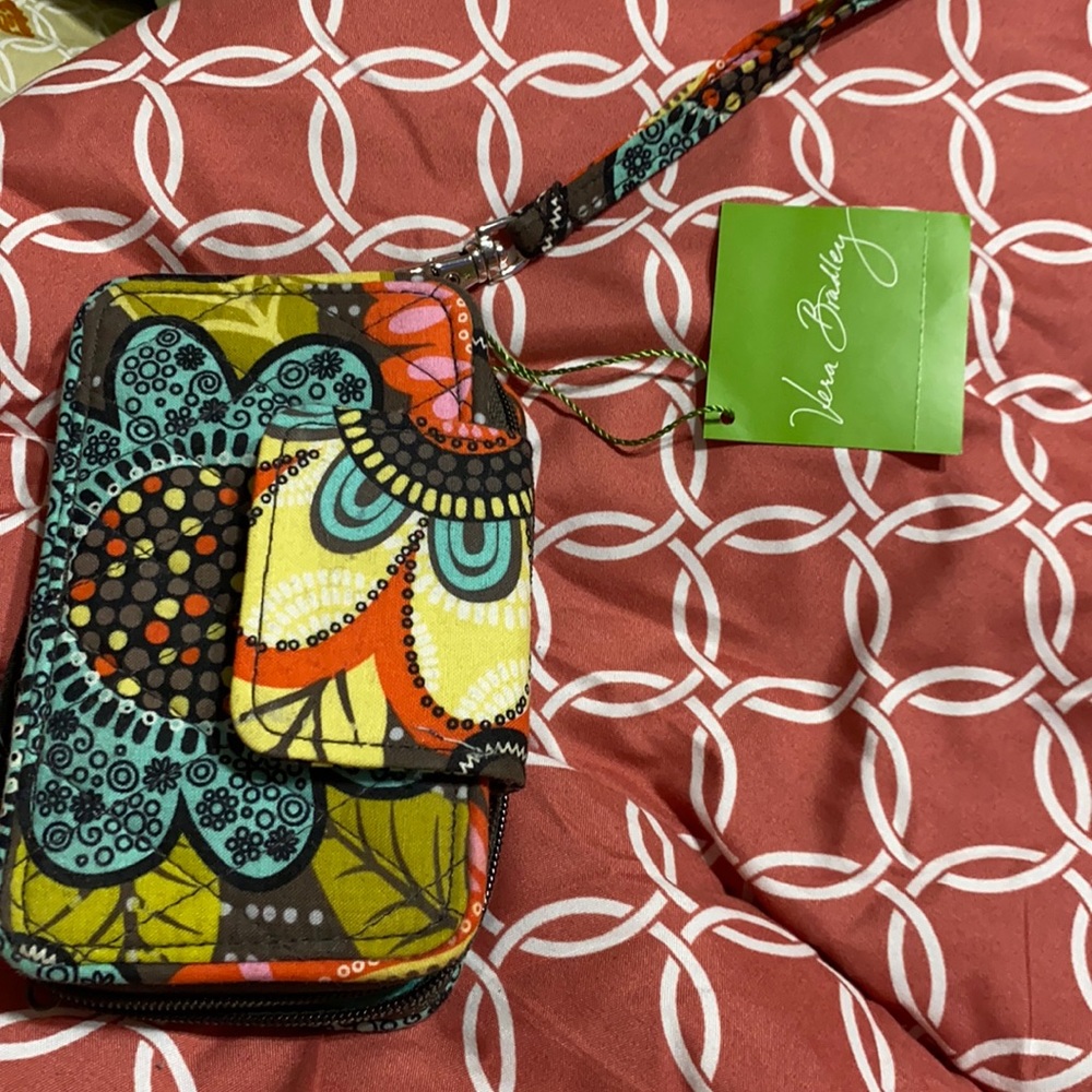 Vera Bradley wristlet case wallet